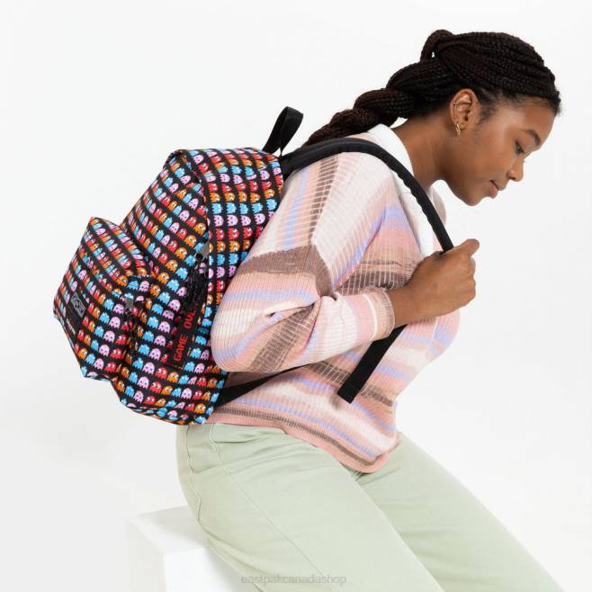 Padded Pak\'r PAC-MAN Pacman Ghosts Eastpak Backpacks 662J29