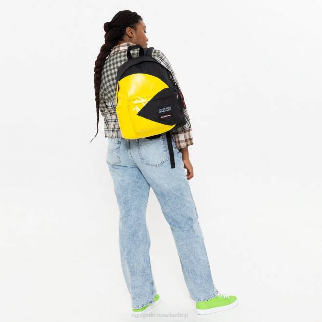 Padded Pak\'r PAC-MAN Pacman Placed Eastpak Backpacks 662J19
