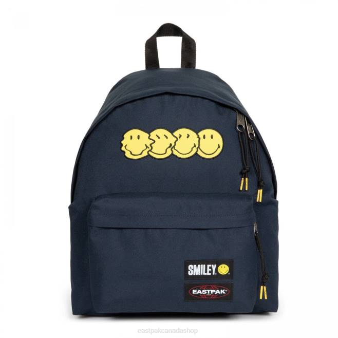 Padded Pak'r Smiley Patch mar Eastpak Backpacks 662J6