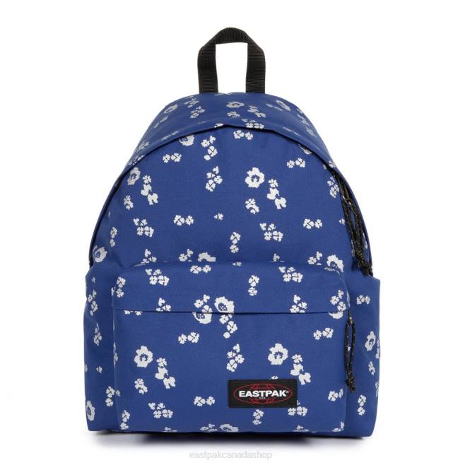 Padded Pak'r Flower Shine Navy Eastpak Backpacks 662J140