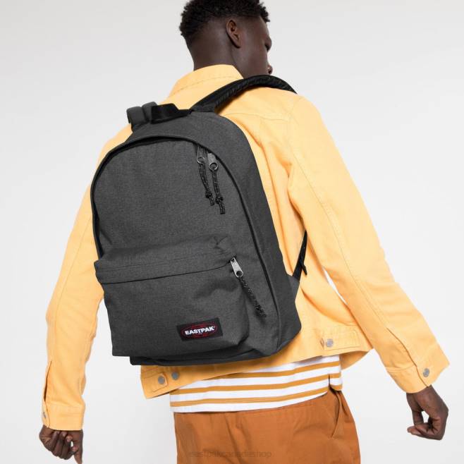 Out Of Office Black Denim Eastpak Backpacks 662J116