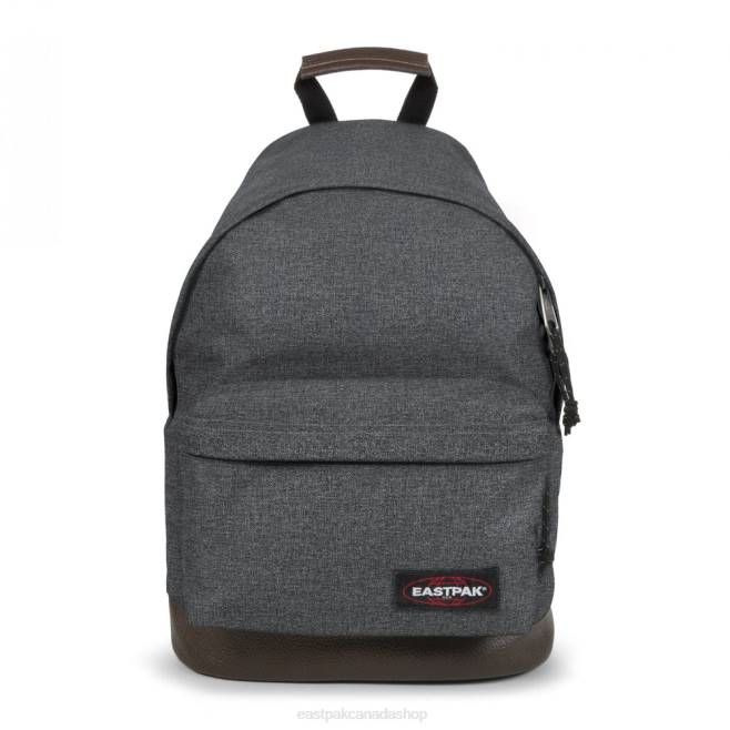 Wyoming Black Denim Eastpak Backpacks 662J62