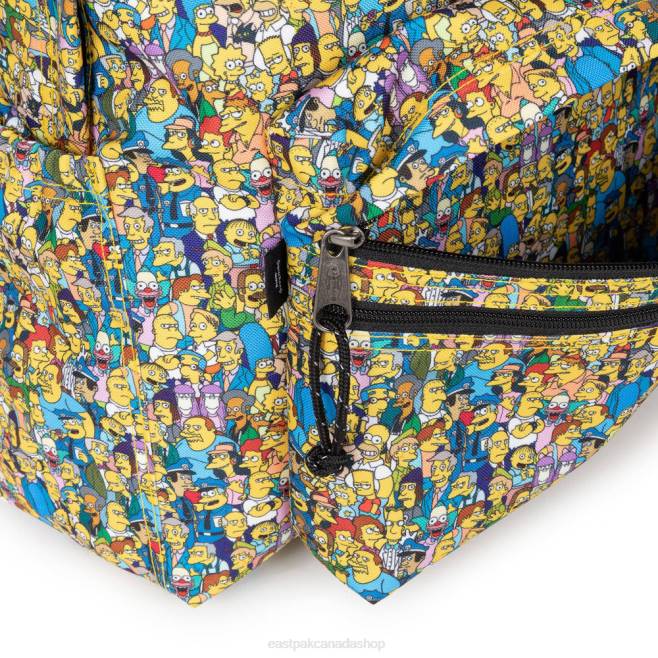 Padded Zippl\'R + The Simpsons Color Eastpak Backpacks 662J160