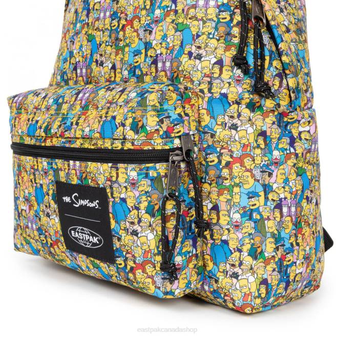 Padded Zippl\'R + The Simpsons Color Eastpak Backpacks 662J160